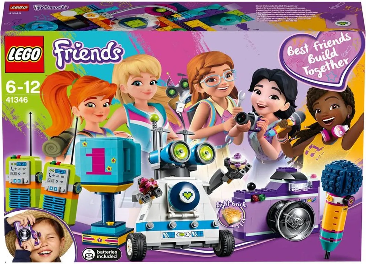 LEGO Friends Vriendschapsdoos 41346 - 563 Stukken - Paars