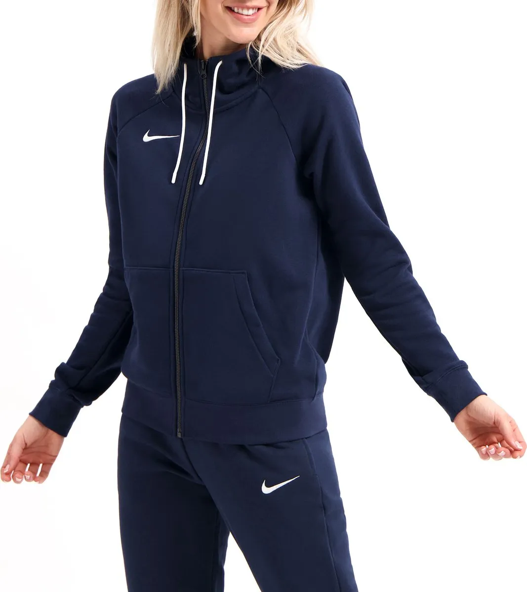 Nike Fleece Park Dames Vest M - Navy CW6955-451