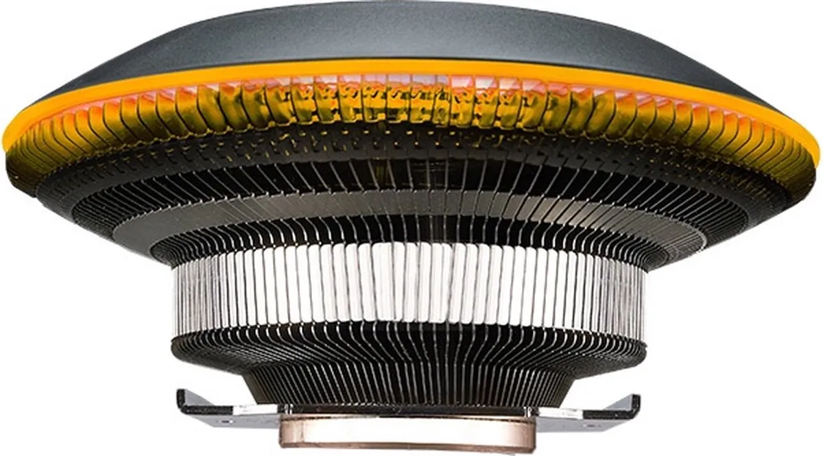 Cooler Master MASTERAIR G100M 100mm Ventilator - Zwart