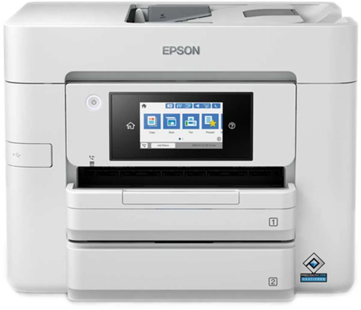 Epson WorkForce Pro WF-C4810DTWF Printer Wit - 2 Laden 500 Vel