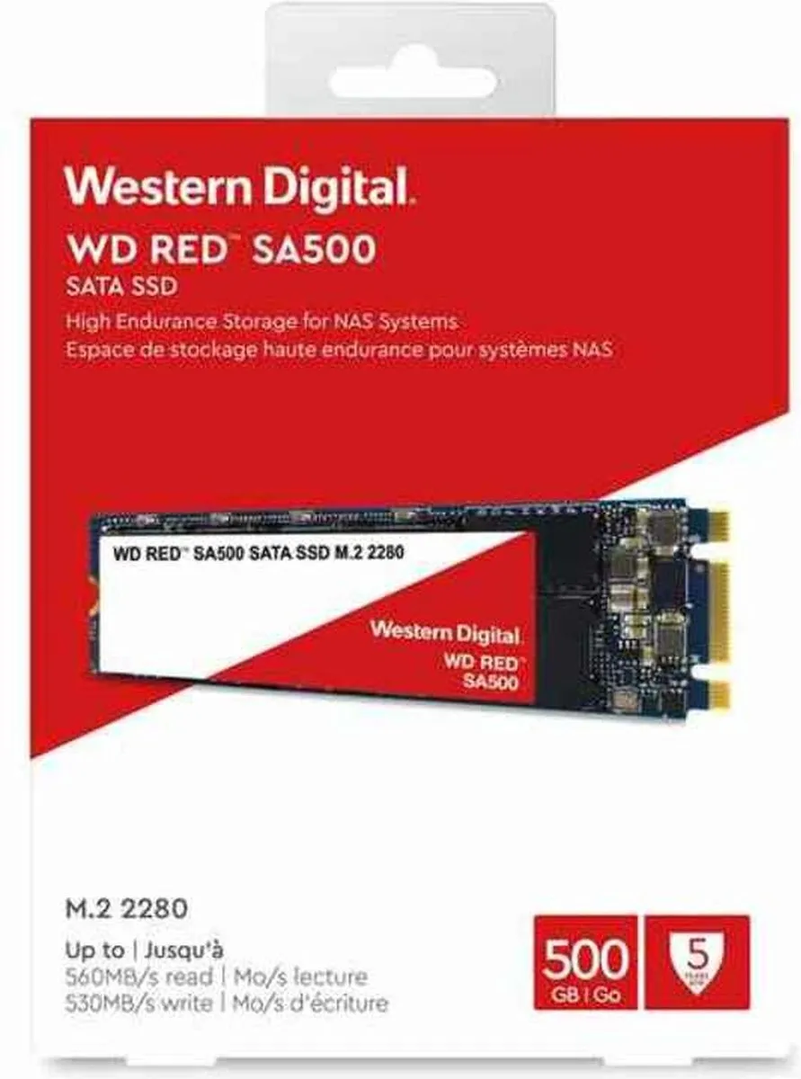 Western Digital Red SA500 WDS500G1R0B SSD M.2 - 500GB