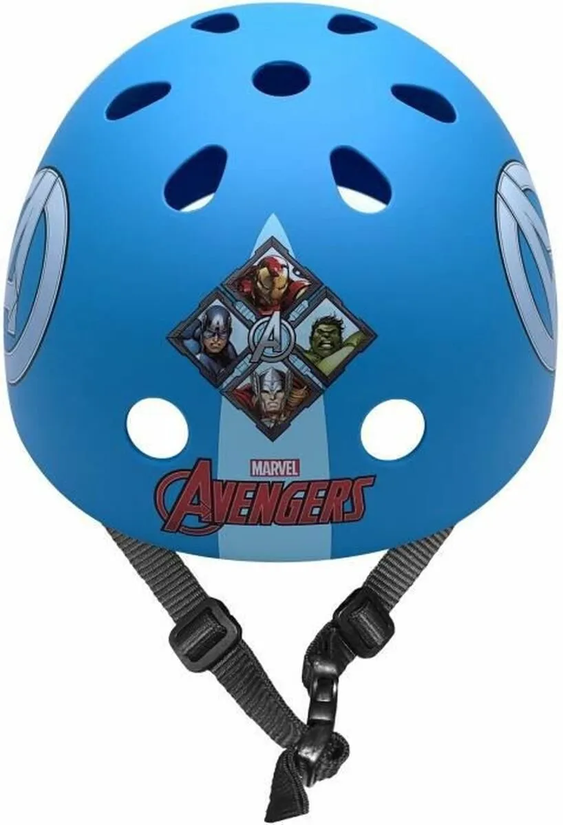 Marvel Avengers Skatehelm - Maat 54-60cm - Blauw