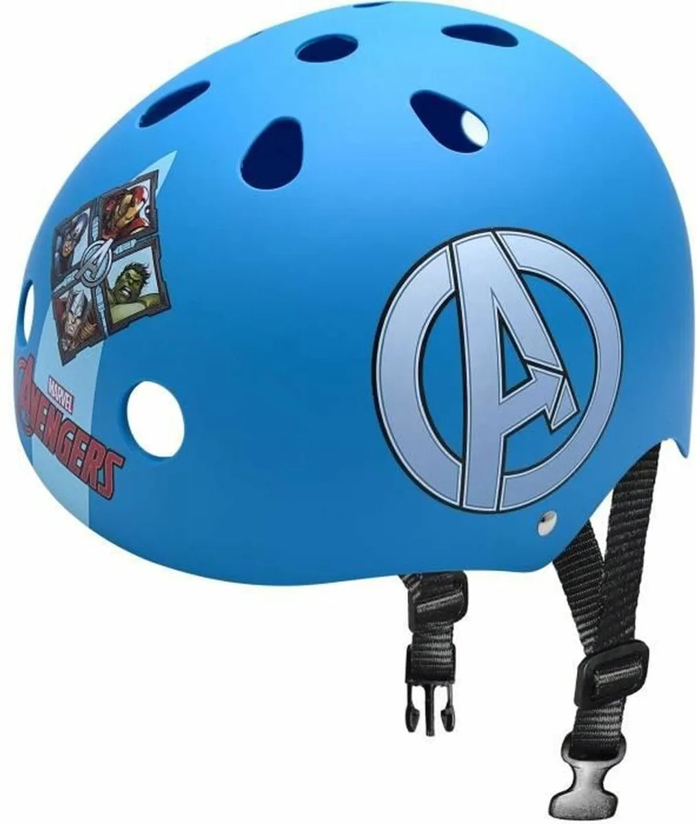 Marvel Avengers Skatehelm - Maat 54-60cm - Blauw