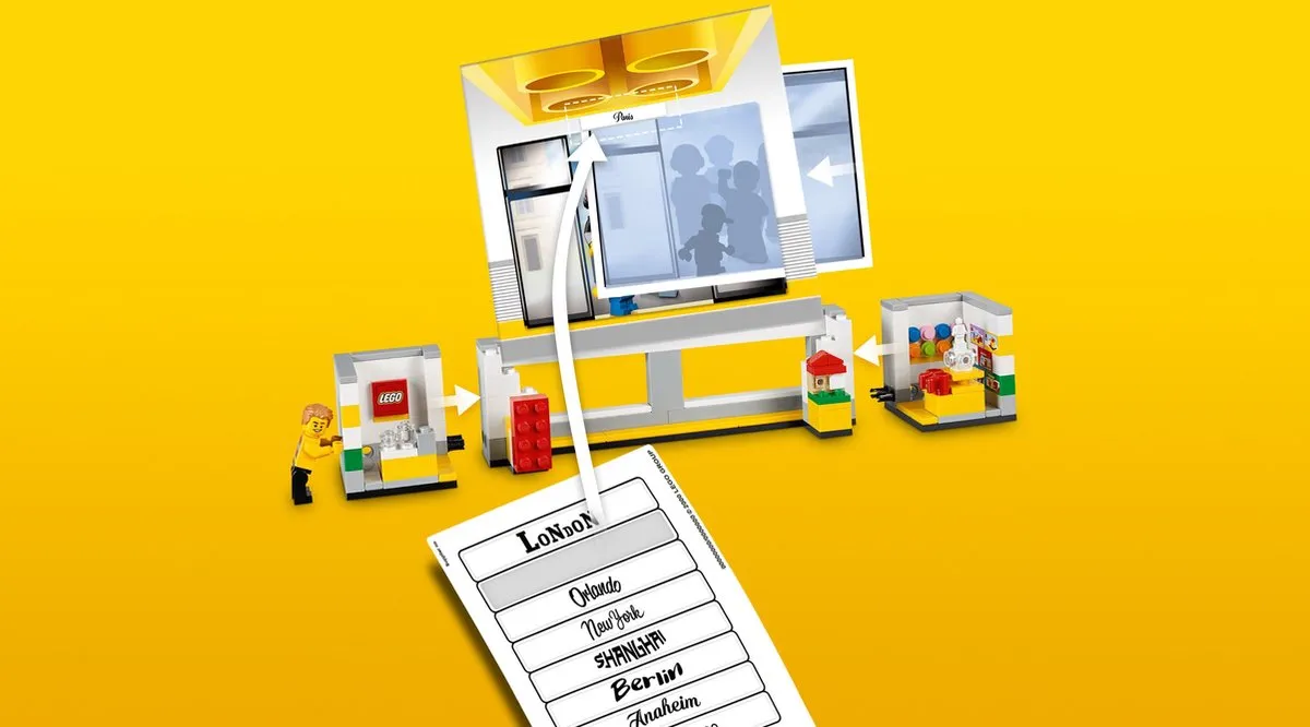 LEGO 40359 Store Fotolijstje - 170 Stukken - Meerkleurig - afbeelding 5 van 6