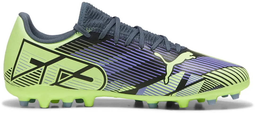 PUMA Future 7 Play Mg Voetbalschoenen 44.5 - Blauw/Zwart