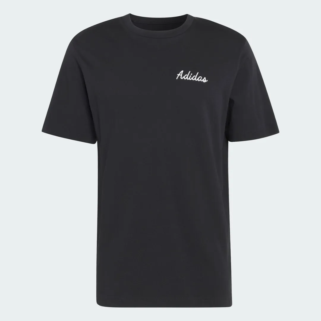adidas Novelty Bowl Graphic T-shirt Zwart