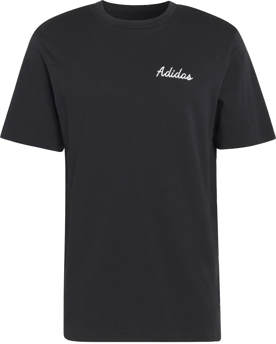 adidas Novelty Bowl Graphic T-shirt Zwart