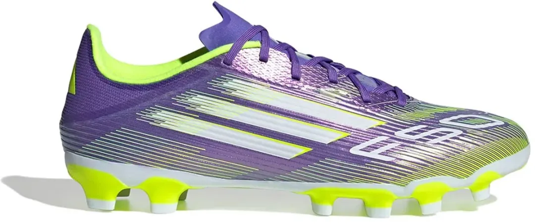 Adidas F50 League MG Voetbalschoenen 41 1/3 - Paars