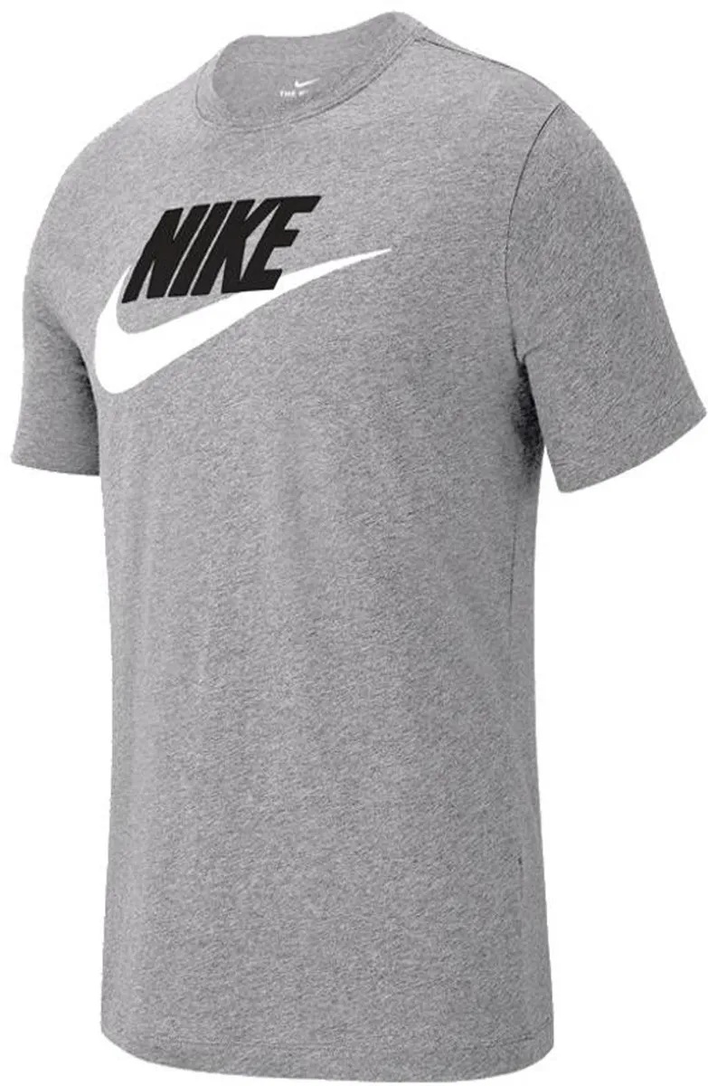 Nike Sportswear Icon Futura Heren T-shirt S - Dk Grey Heather