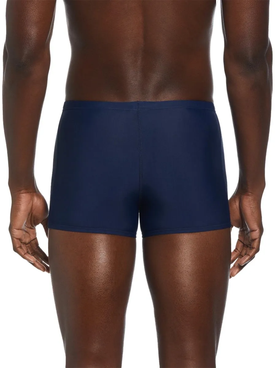 Nike Solid Square Leg Zwemboxer Heren 30 - Navy