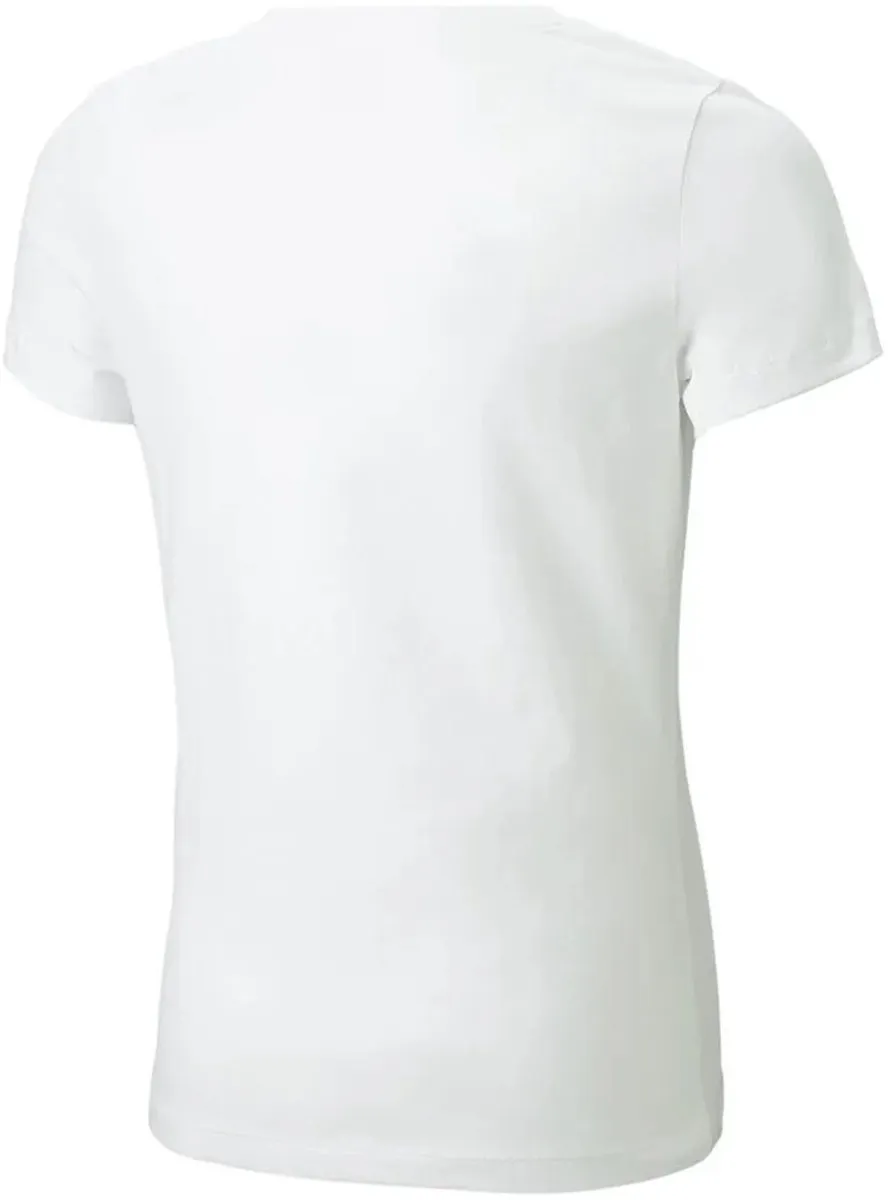 PUMA Ess+ Mermaid Graphic T-shirt Wit - 5-6 jaar