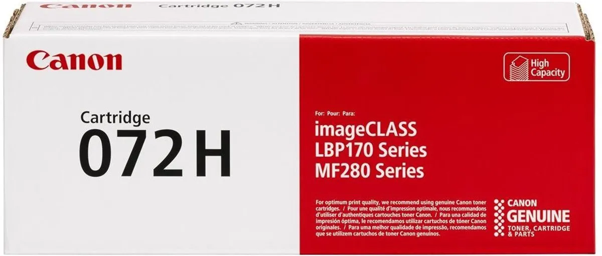 Canon 072H Tonercartridge 5648C002 - 4100 Pagina's - Zwart
