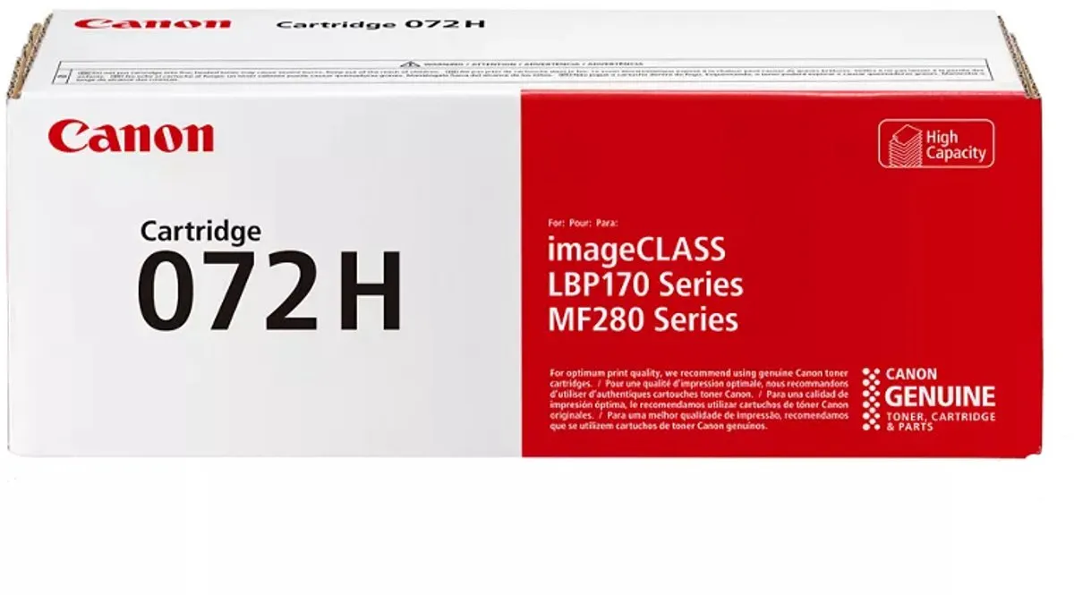 Canon 072H Tonercartridge 5648C002 - 4100 Pagina's - Zwart
