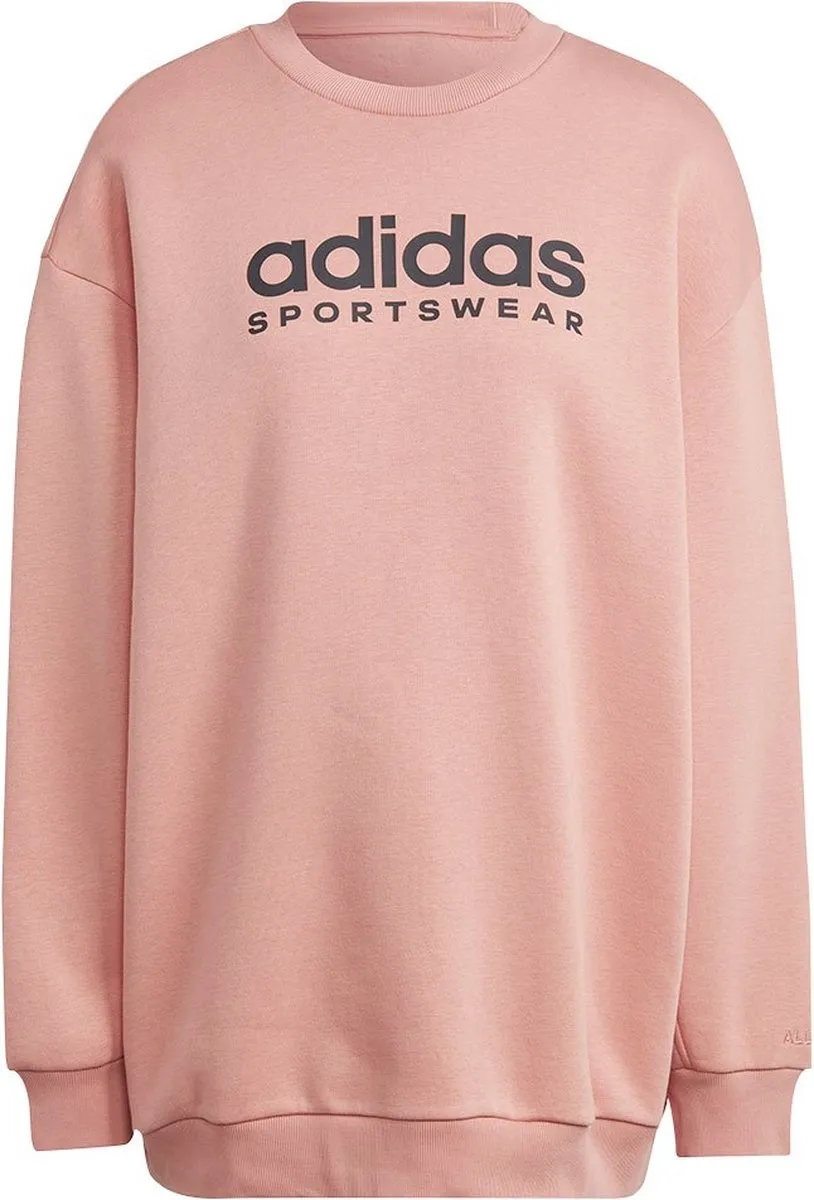 Adidas All Szn Fleece Graphic Sweatshirt - Oranje XS