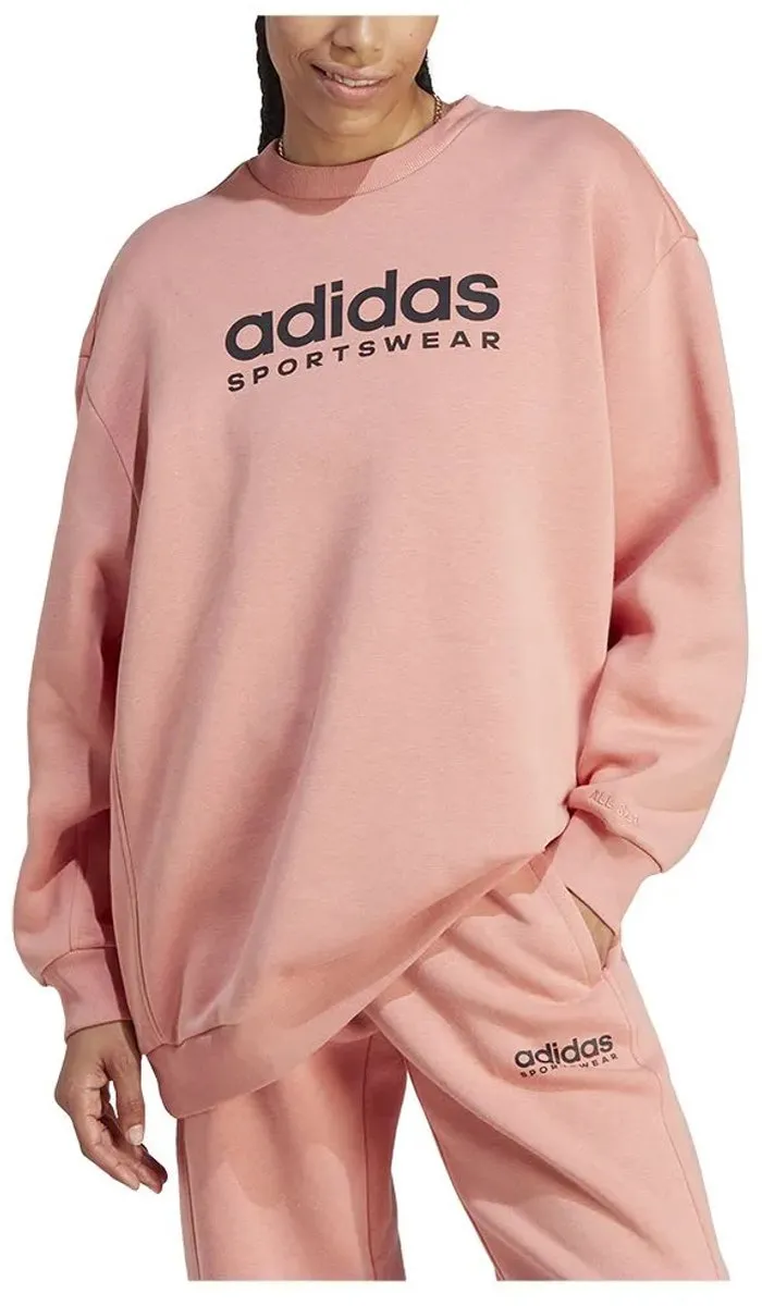 Adidas All Szn Fleece Graphic Sweatshirt - Oranje XS - afbeelding 6 van 6