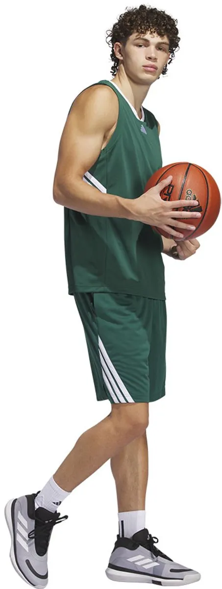 Adidas Legends 3 Stripes Korte Broek M - Team Dark Green