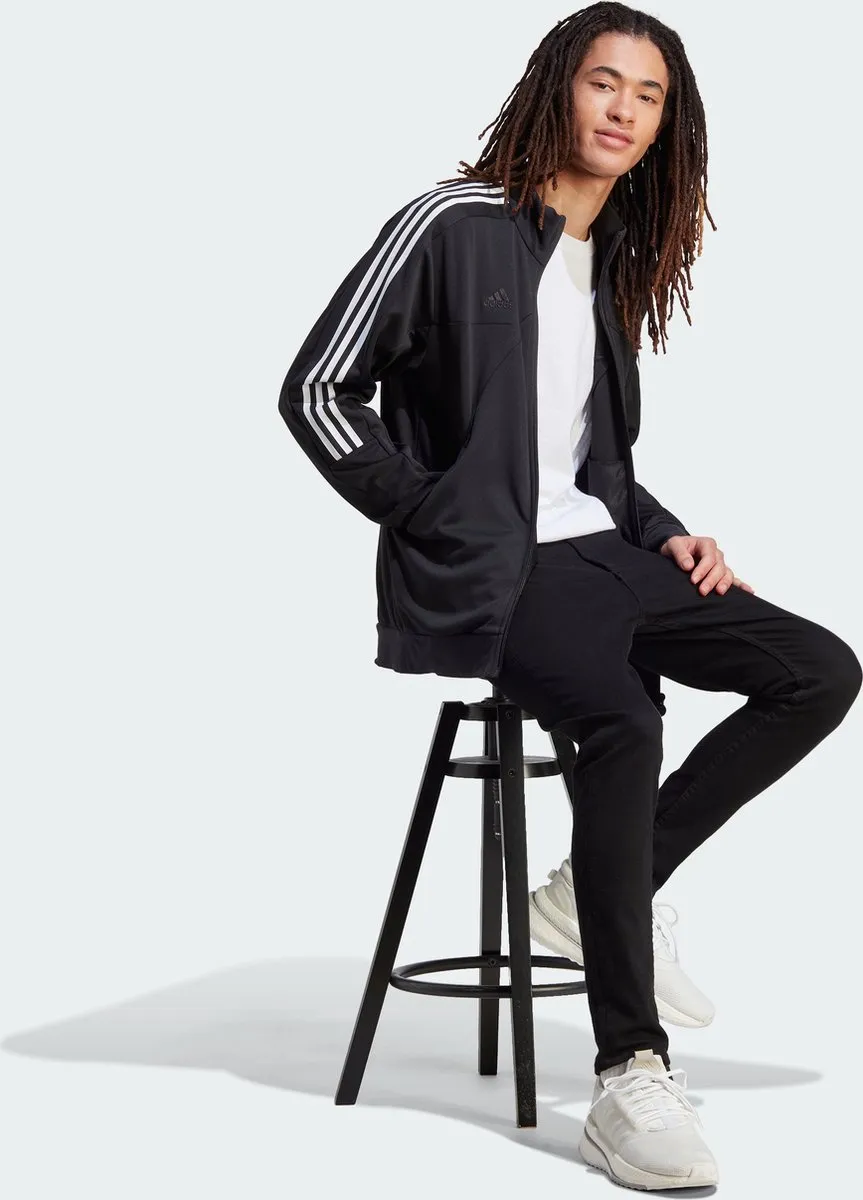 adidas Tiro Wordmark Trainingsjack Heren - Zwart L