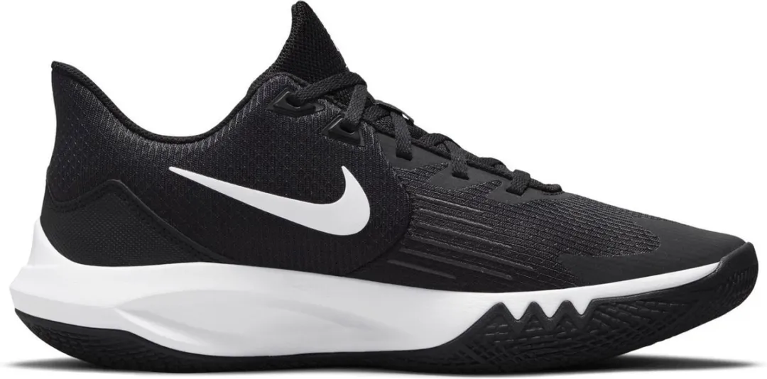 Nike Precision 5 CW3403-003 Basketbalschoenen 45.5 - Zwart - afbeelding 2 van 5