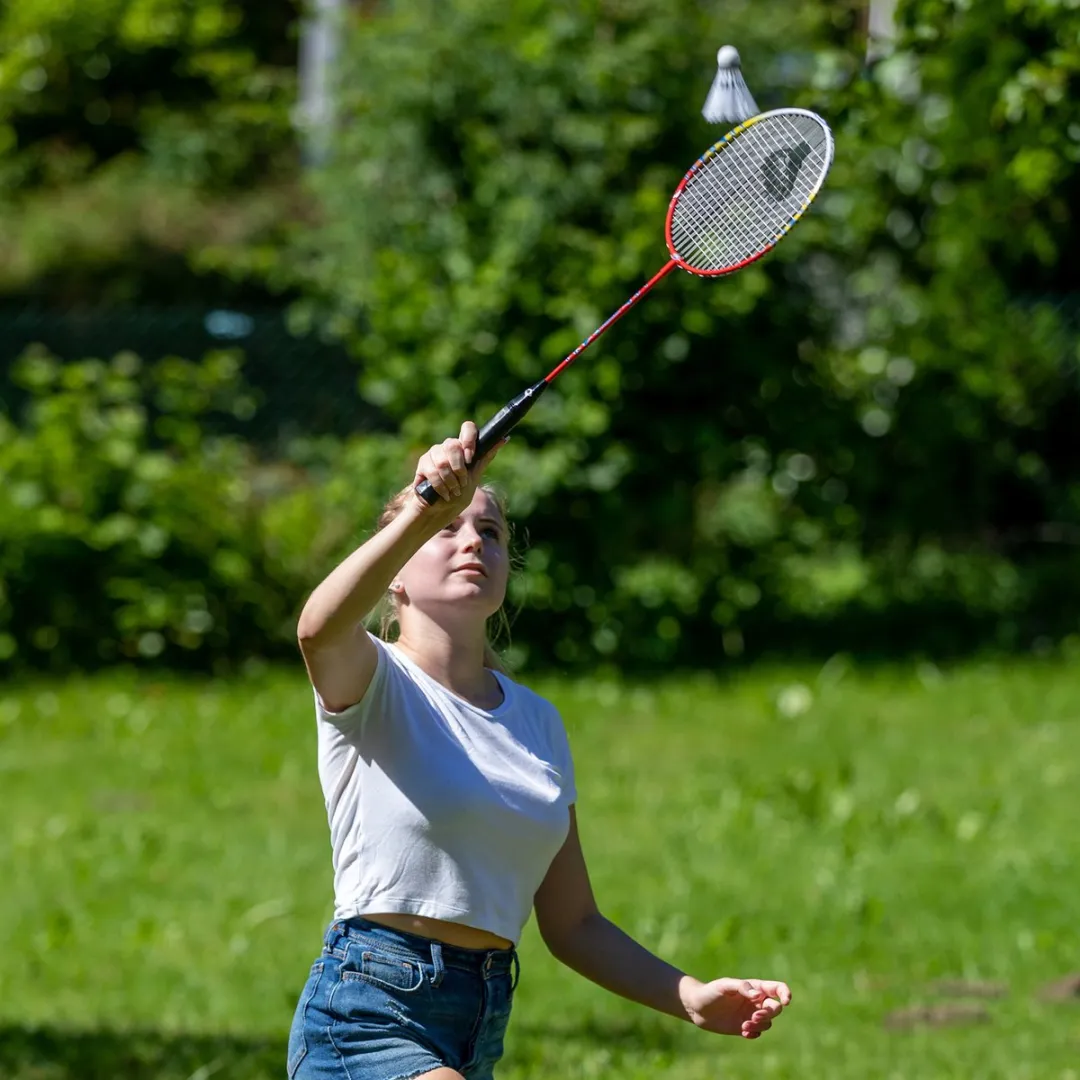 Schildkröt Badminton Set 2 Spelers - Rood