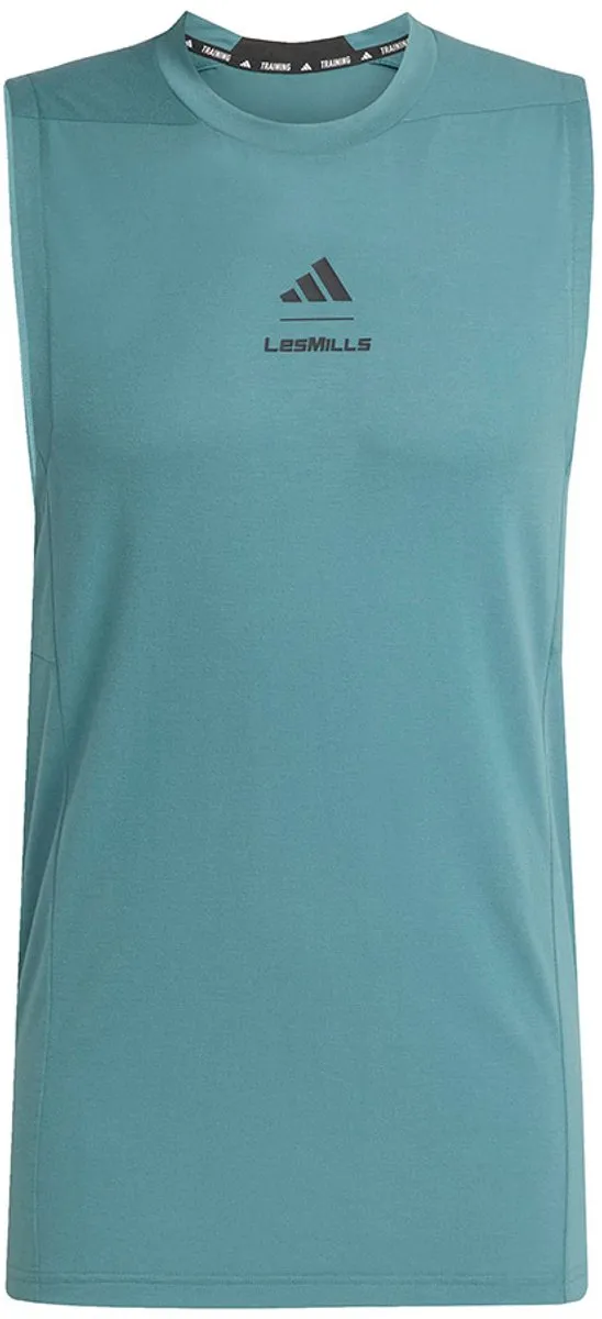 Adidas Les Mills Mouwloos T-shirt XS - Teal