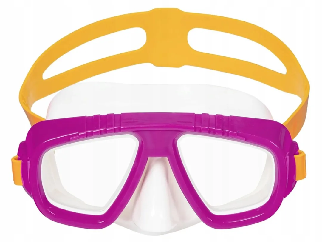 Bestway Zwembril Snorkel Roze - UV-bescherming 3+