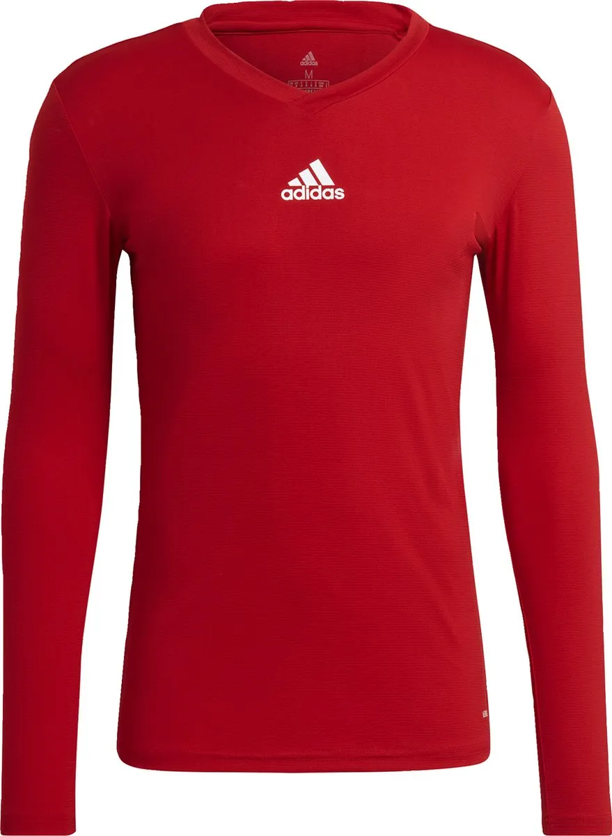 adidas Performance Team Base Longsleeve GN5674 - Rood - 2XL