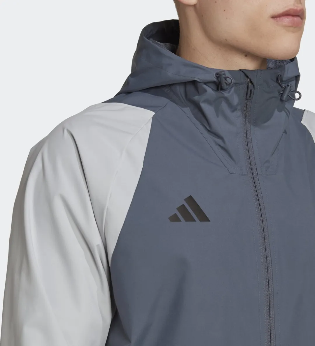 adidas Performance Tiro 23 Competition All-Weather Jack Heren - Grijs XL