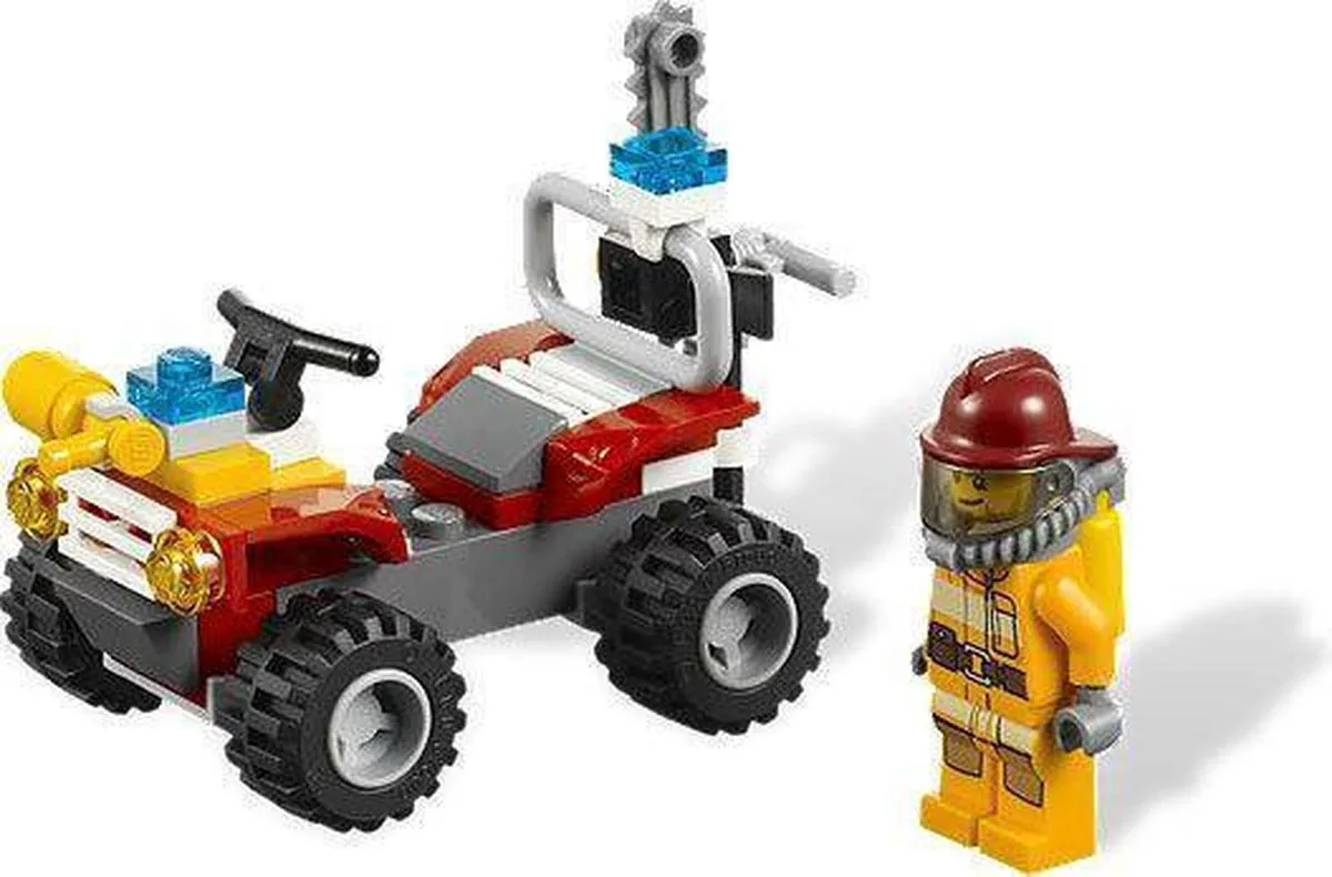 LEGO City Brandweerjeep 4427 - 43 Stukken - afbeelding 5 van 5