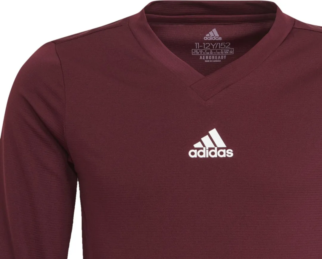 adidas Team Base Tee Youth GN7510 - Kinder T-shirt 152 - Rood
