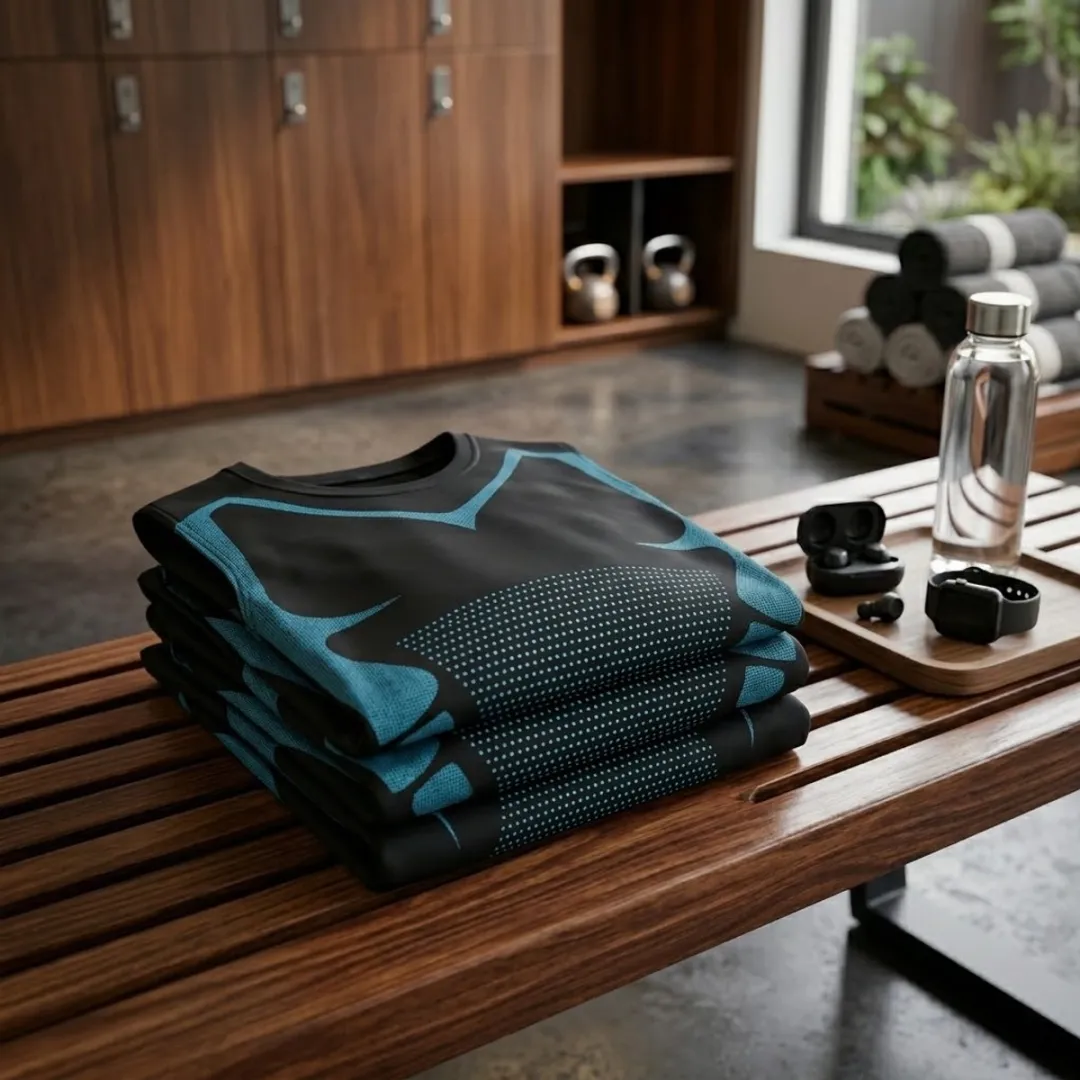 NUVEX Compressie Sportshirt Heren XXL - 3 Stuks