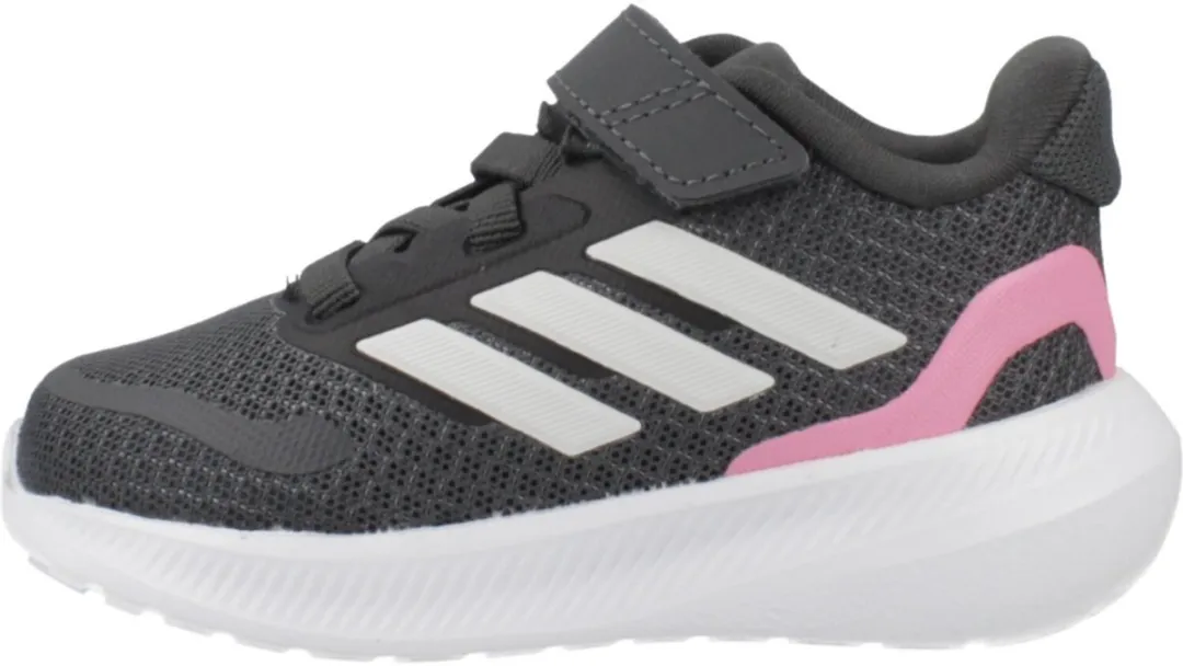 Adidas Runfalcon 5 Hardloopschoenen - Maat 20 - Meisjes - Zwart/Grijs/Wit