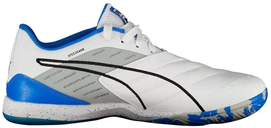 PUMA Ibero IV Zaalschoenen 45 - Wit/Zwart/Grijs