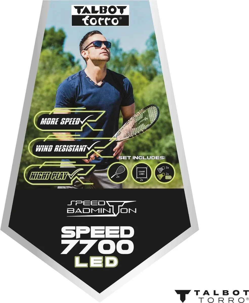 Schildkröt Speed 7700 LED Speedbadminton Set