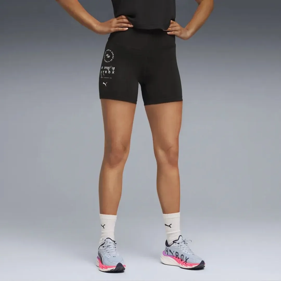 PUMA x HYROX TAD Ess Short Tight Dames - XL - Zwart