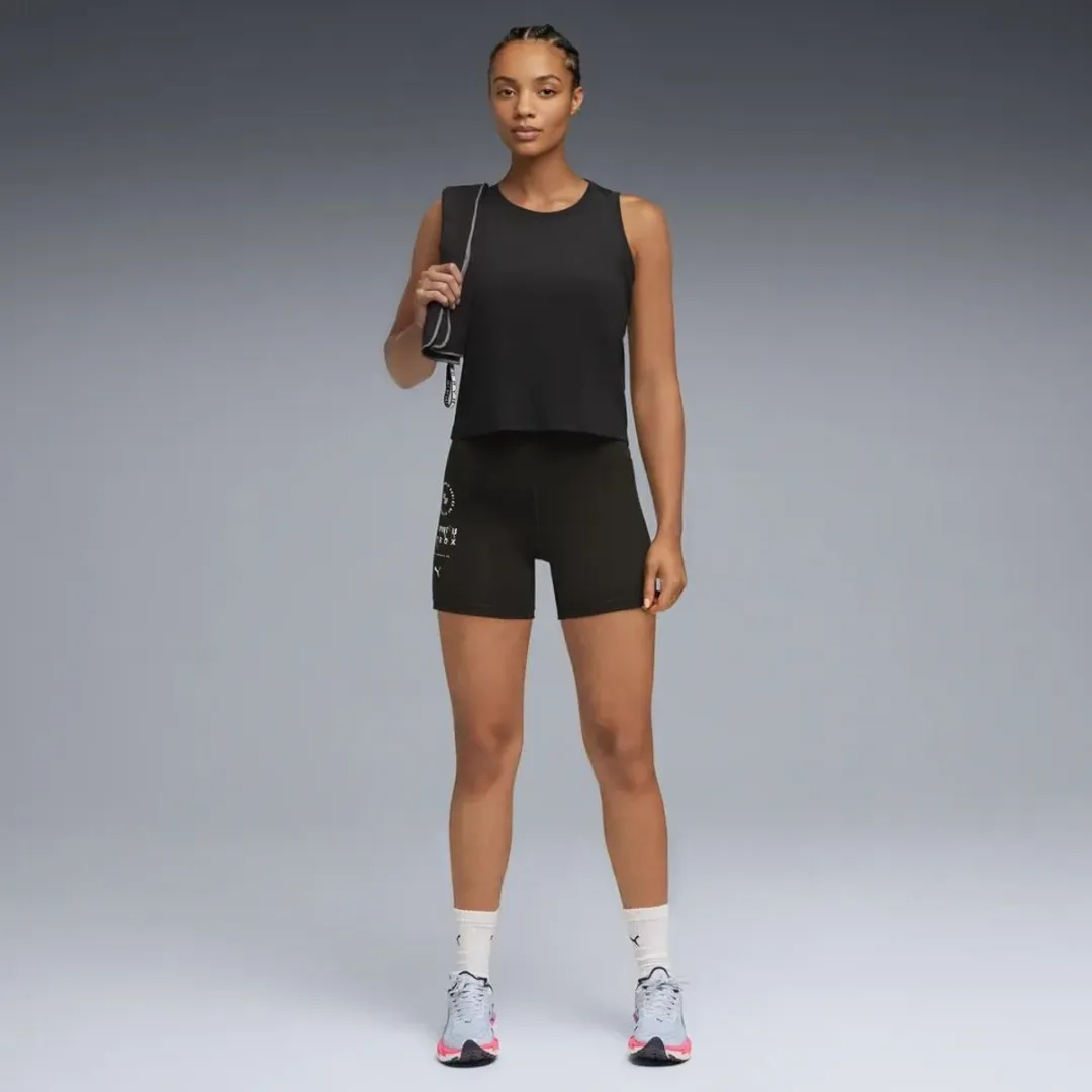 PUMA x HYROX TAD Ess Short Tight Dames - XL - Zwart