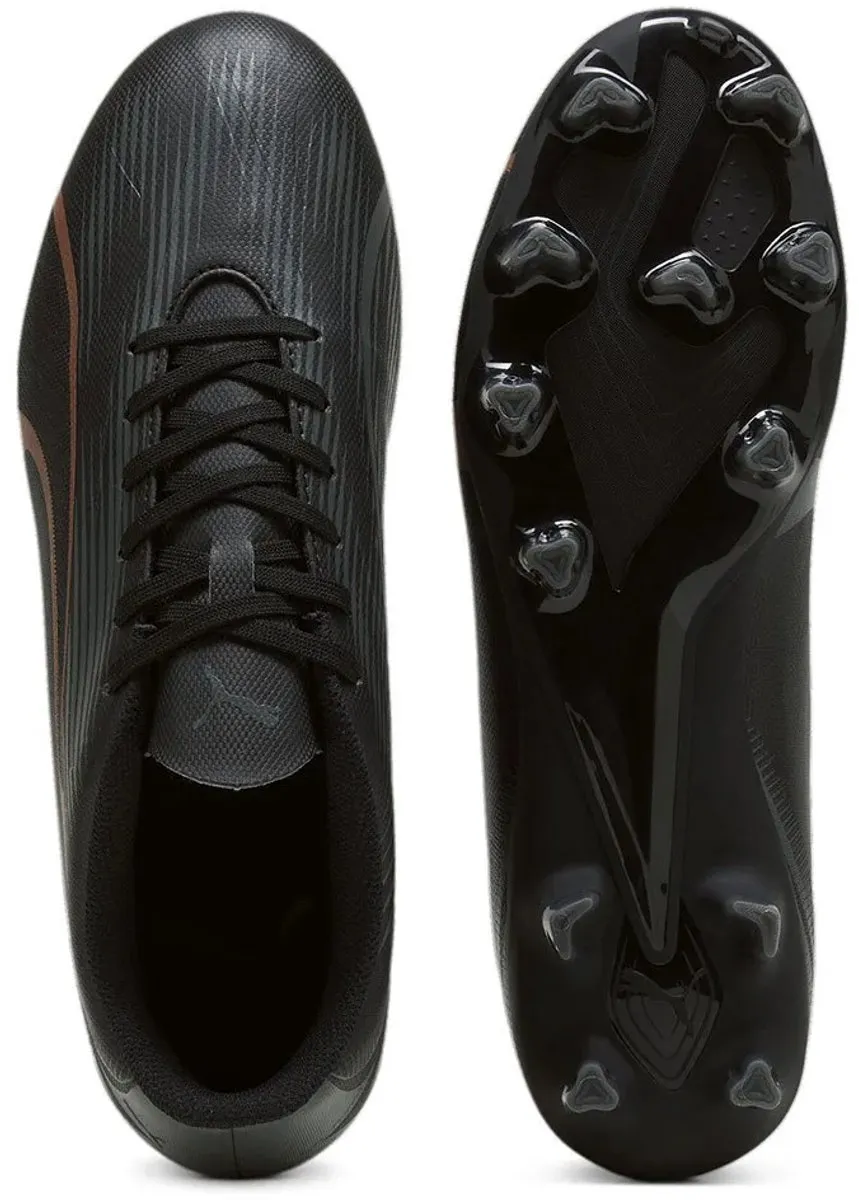 PUMA Ultra Play FG/AG Heren Sportschoenen - 42.5 - Zwart/Copper Rose