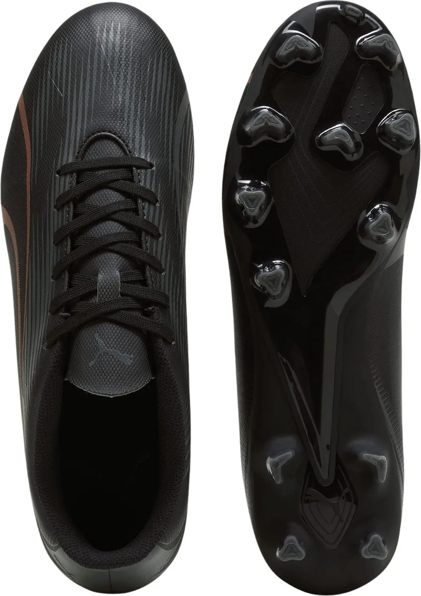 PUMA Ultra Play FG/AG Heren Sportschoenen - 42.5 - Zwart/Copper Rose
