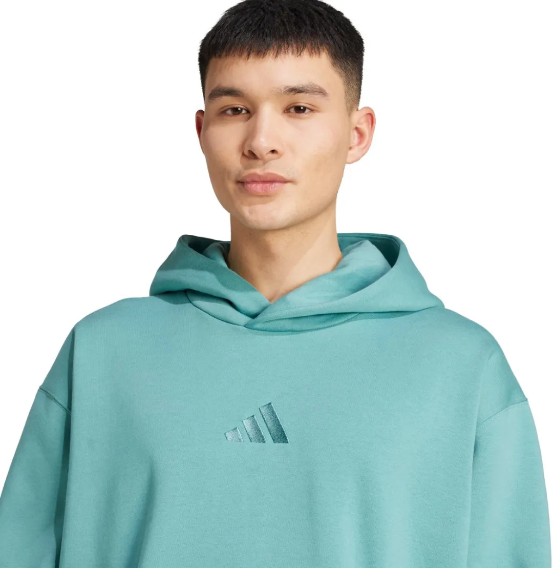 Adidas ALL SZN Fleecetrui Heren - Turquoise XL