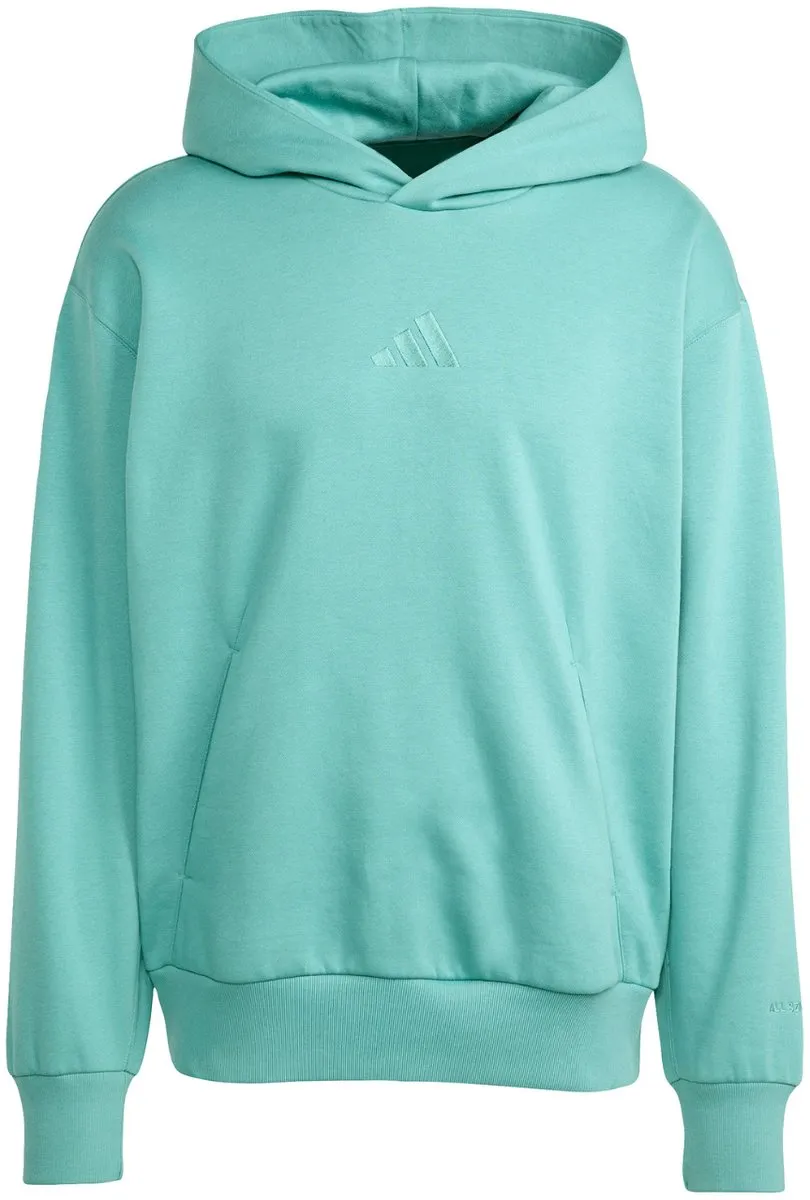 Adidas ALL SZN Fleecetrui Heren - Turquoise XL