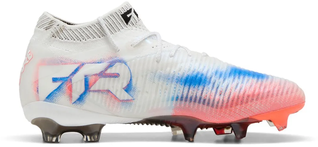 PUMA Future 8 Ultimate FG Dames Voetbalschoenen 42.5 - Wit/Zwart/Rood
