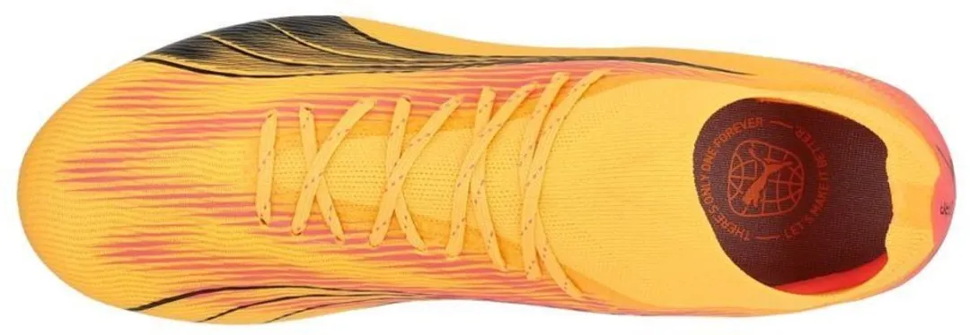 PUMA Ultra Pro FG Voetbalschoenen 43 - Sun Stream/Black/Sunset Glow