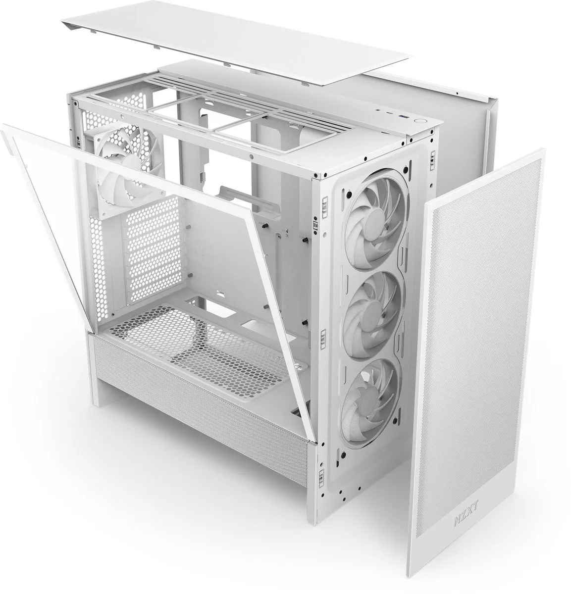 NZXT H5 Flow 2024 ATX Behuizing - Wit