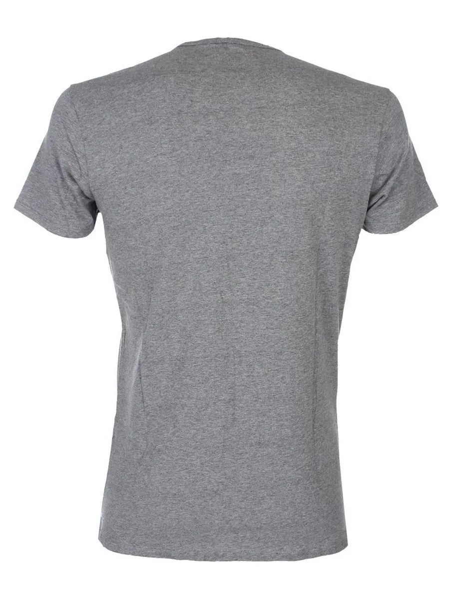 PUMA Basic 2P V-Neck Sportshirt - Heren - XL - Middle Grey Melange