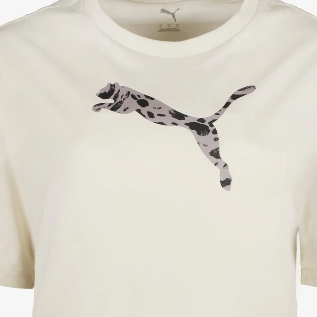 PUMA ESS Graphic Animal Relaxed T-shirt - Beige