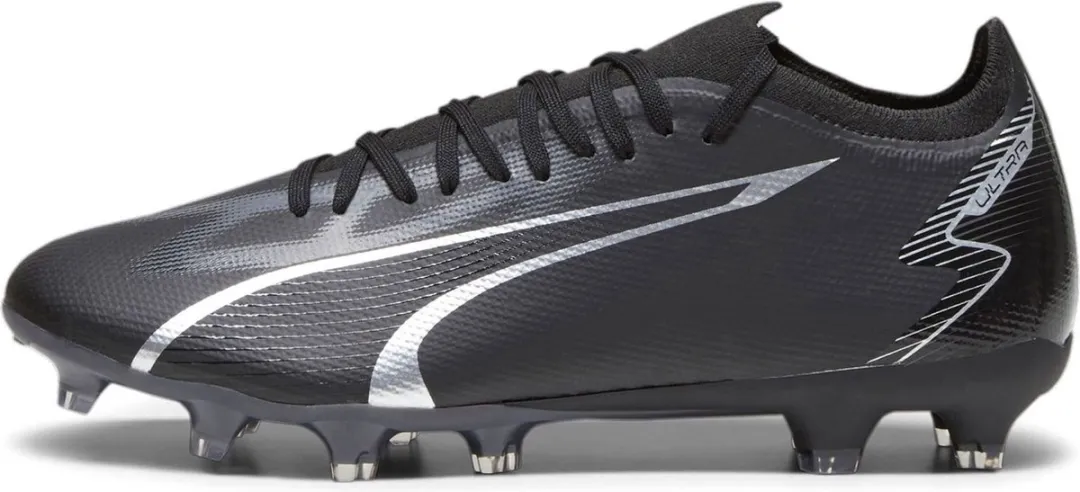 PUMA Ultra Match FG Voetbalschoenen - 46 - Zwart/Wit