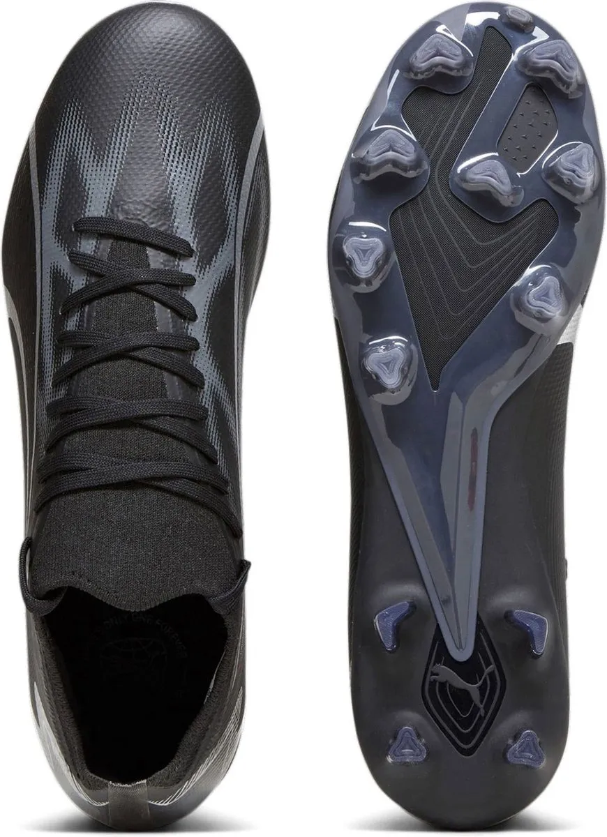PUMA Ultra Match FG Voetbalschoenen - 46 - Zwart/Wit