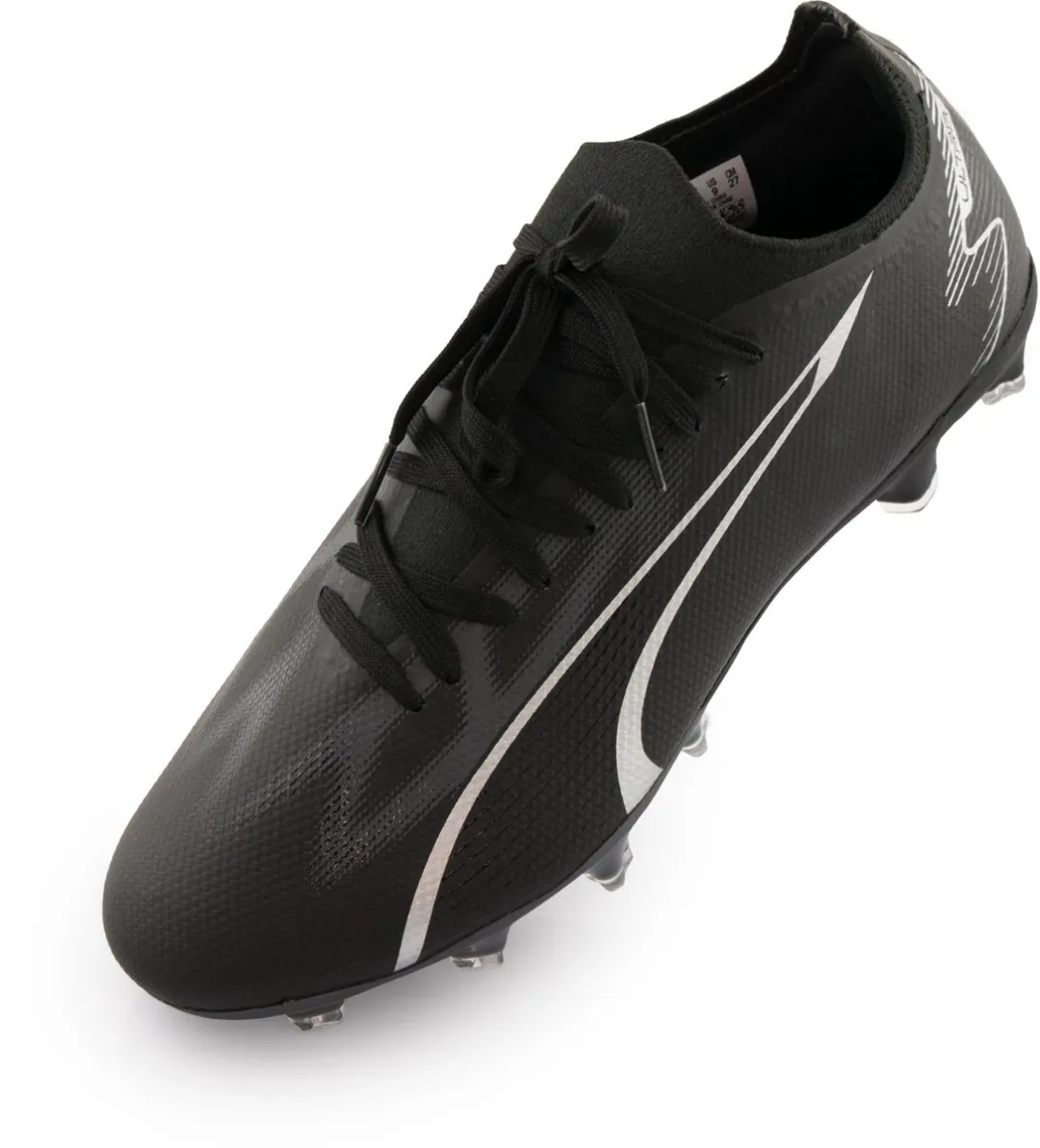 PUMA Ultra Match FG Voetbalschoenen - 46 - Zwart/Wit