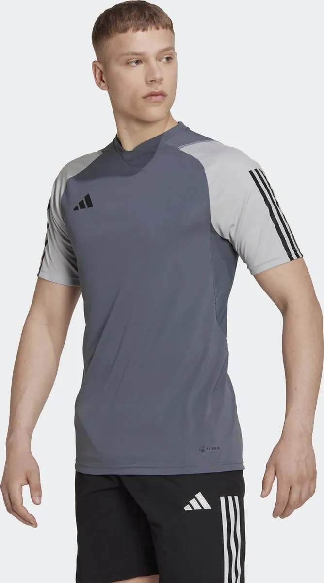 adidas Performance Tiro 23 Competition Voetbalshirt S - Grijs