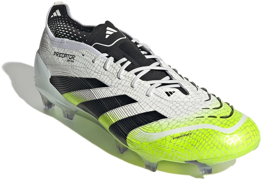 Adidas Predator Elite FG Voetbalschoenen - 41 1/3 - Wit