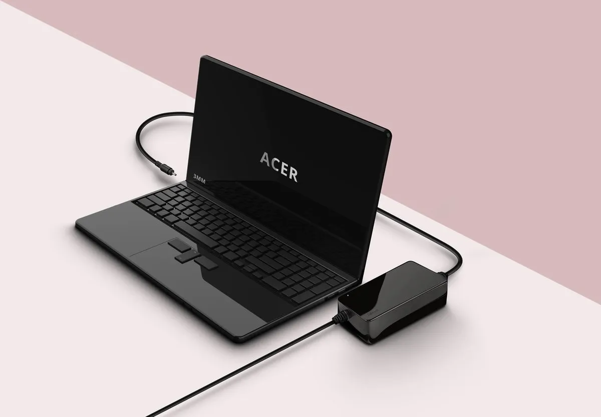 Trust Nexo 90W Laptop Adapter 23322 - Acer 3mm - Zwart